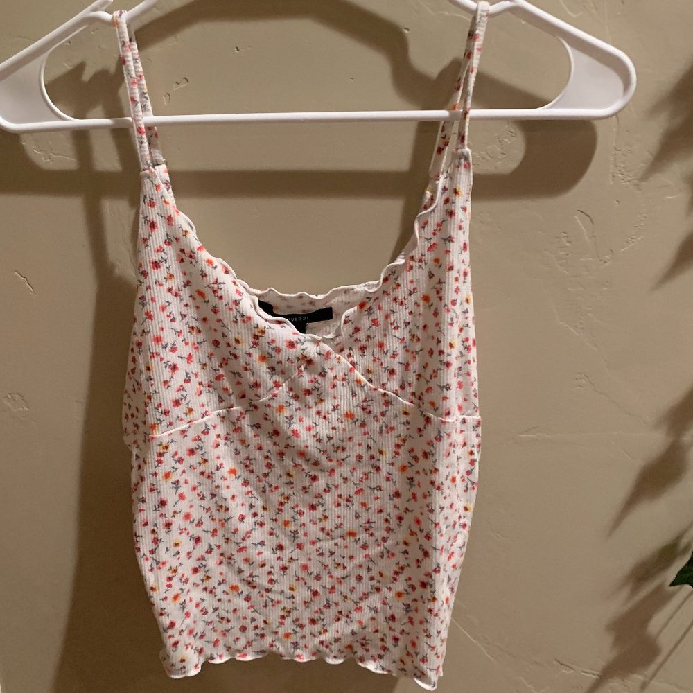 Flowery Tank Top